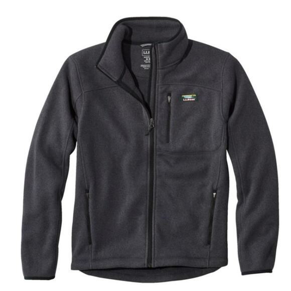 LL BEAN Other - L.L.Bean Sweater Fleece Full-Zip Jacket CHARGOAL GRAY HEATHER